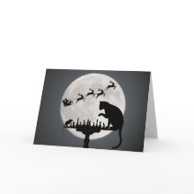 チェスサンタフルムーンキャットとマウスゲームのクリスマス