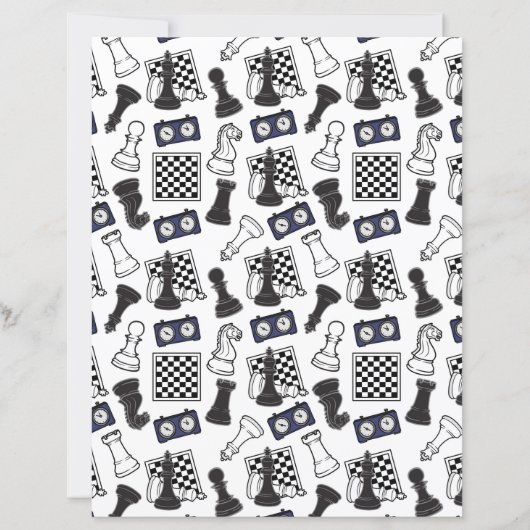 チェススクラップブック紙 (正面)