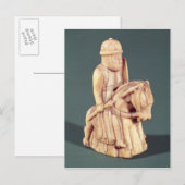 チェスセットの騎士 ポストカード (正面/裏面)