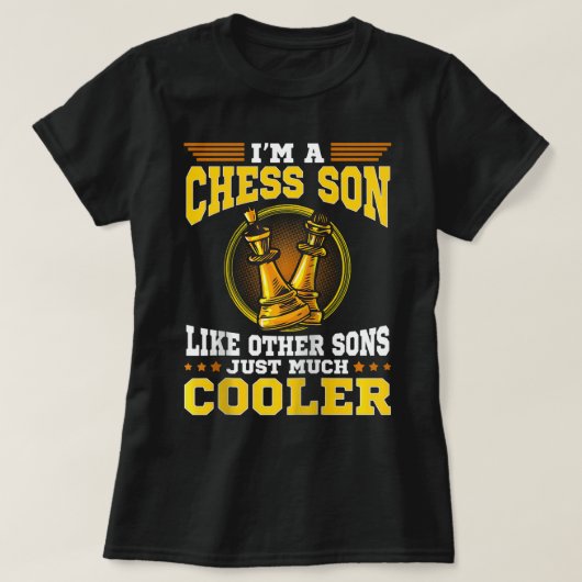 チェスソンボードゲーム恋人の友人ラグラン野球 Tシャツ (デザイン正面)
