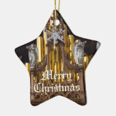 チェスターのカテドラルの天使 セラミックオーナメント (左)