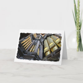 チェスターのカテドラルの挨拶状 カード