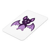 チェスターの紫の魔法のこうもりマグネット マグネット (左側)