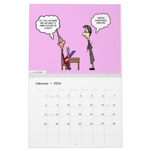 チェスターを特色にするプラット滝はカレンダーを悩まします カレンダー (2月 2026)