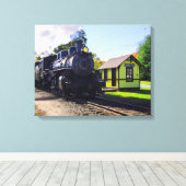 チェスターを通過 キャンバスプリント (インサイチュ (ウッドフロア))