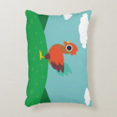 チェスターオンドリ アクセントクッション (正面(垂直))