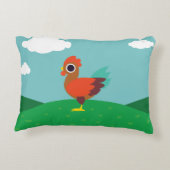 チェスターオンドリ アクセントクッション (裏面)