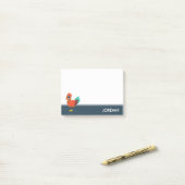 チェスターオンドリ ポストイット (デスク上)