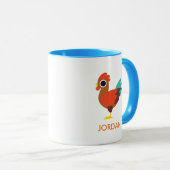 チェスターオンドリ マグカップ (正面右)