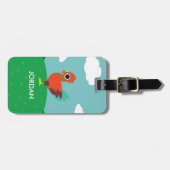 チェスターオンドリ ラゲッジタグ (正面横)