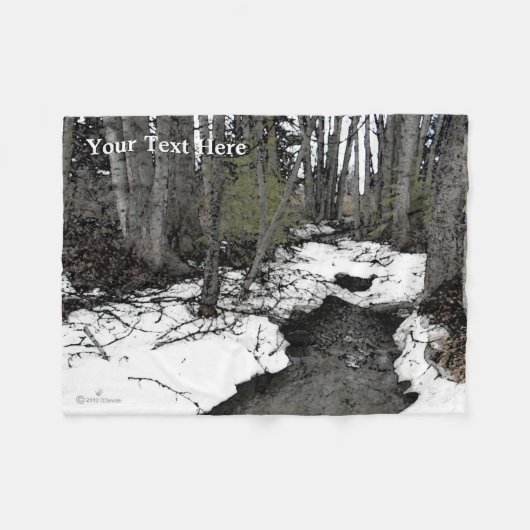 チェスタークリークツー フリースブランケット (正面(横))