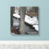 チェスタークリーク キャンバスプリント (インサイチュ (ウッドフロア))