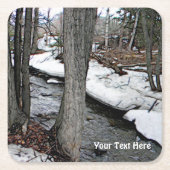 チェスタークリーク スクエアペーパーコースター (正面)