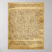 チェスタートン新反政府勢力 ポスター (正面)