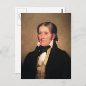 チェスターハーディング下院議員ダヴィ・クロケット ポストカード (正面/裏面)