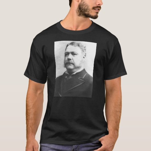 チェスター・アーサー第21代大統領 Tシャツ (正面)