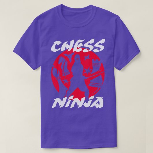 チェスチェス将棋士チェス扇8 Tシャツ (デザイン正面)