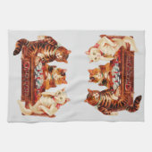 チェスチェックメイトのルイ・ウィン キッチンタオル (横)