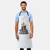 チェスチャンプ エプロン (着用した状態)