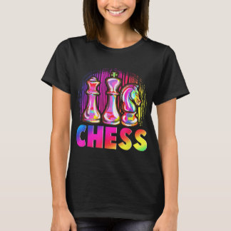 チェスチームのための男女チェスギフト Tシャツ