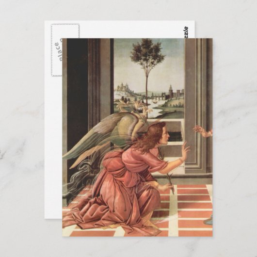 チェステッロの聖母の顕現 ポストカード (正面/裏面)