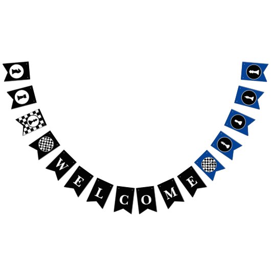 チェステーマウェルカムバンティングバナーフラグ バンティングフラッグ (全)