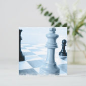 チェスデザイン招待状 招待状 (スタンド正面)