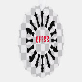 チェスデザイン紙オーナメントカード オーナメントカード (右)