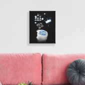 チェスデザイン キャンバスプリント (インサイチュ (リビング))