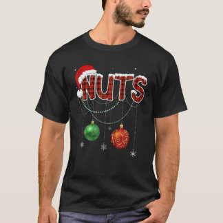 チェストナッツおもしろい一致する栗クリスマスクーデター Tシャツ