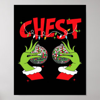 チェストナッツ一致する栗クリスマスクリスマスクープル ポスター