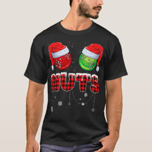 チェストナッツ 楽しい マッチング 栗 クリスマス カップル Tシャツ