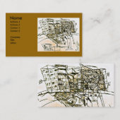 チェストフェイスシティ 名刺 (正面/裏面)