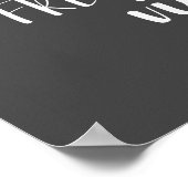 チェストラフリークヴィーおもしろいフランスの引用文 ポスター (角)