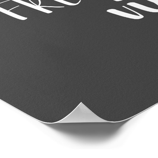 チェストラフリークヴィーおもしろいフランスの引用文 ポスター (角)