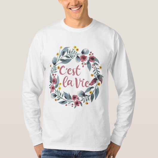 チェストラヴィフランスのー Tシャツ (正面)