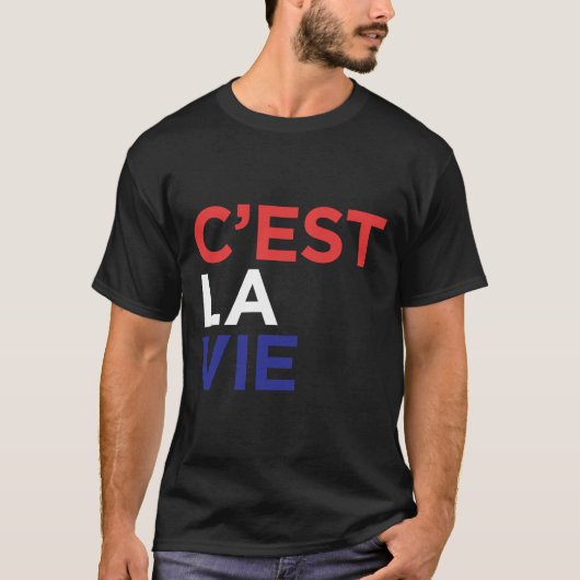 チェストラヴィフランスのー Tシャツ (正面)