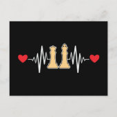 チェスハートビートチェックメイトヴィンテージ ポストカード (正面)
