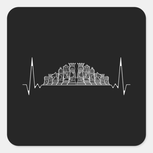 チェスハートビート スクエアシール (正面)