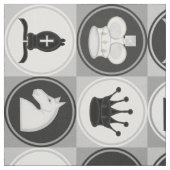 チェスパターン ファブリック (見本)