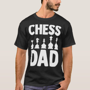 チェスパパ将棋士父チェス片親父 Tシャツ