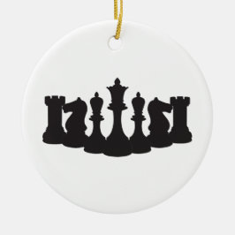 チェスパーソナライズされたオーナメント セラミックオーナメント
