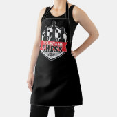 チェスパーソナライズされた選手クラブのチェックメイト エプロン (インサイチュ)