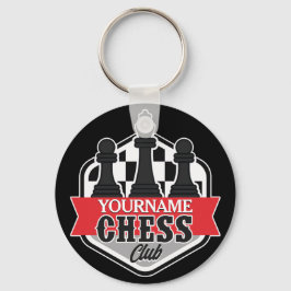 チェスパーソナライズされた選手クラブのチェックメイト キーホルダー