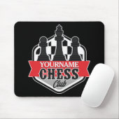 チェスパーソナライズされた選手クラブのチェックメイト マウスパッド (マウス)