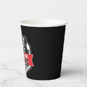 チェスパーソナライズされた選手クラブのチェックメイト 紙コップ (左)