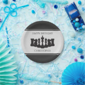 チェスパーソナライズされた駒チェスキング誕生日 ペーパープレート (パーティー)