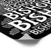 チェスビショップ語写真 ポスター (角)