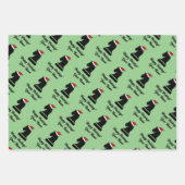 チェスピカスタムースクリスマスラッピング紙シート ラッピングペーパーシート (正面3)