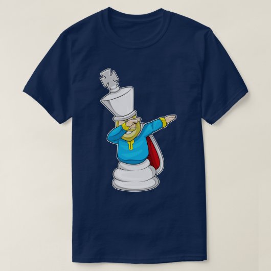 チェスピースキングヒップホップチェス Tシャツ (デザイン正面)